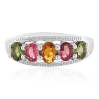 Anello in argento con Tormalina