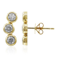 Orecchini in oro con Diamante I1 (H) (CIRARI)