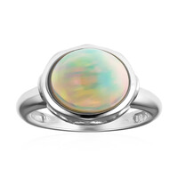 Anello in oro con Opale di Welo AAA (CUSTODANA)