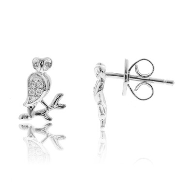 Orecchini in oro con Diamante I1 (H) (CIRARI)