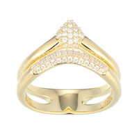 Anello in argento con Zircone (Adela Silber)