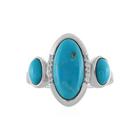Anello in argento con Turchese