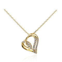 Collana in oro con Diamante SI2 (H) (Smithsonian)