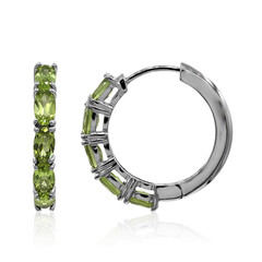 Orecchini in argento con Peridoto