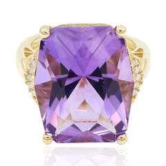 Anello in oro con Ametista