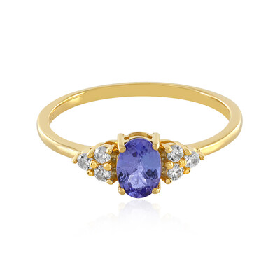 Anello in argento con Tanzanite
