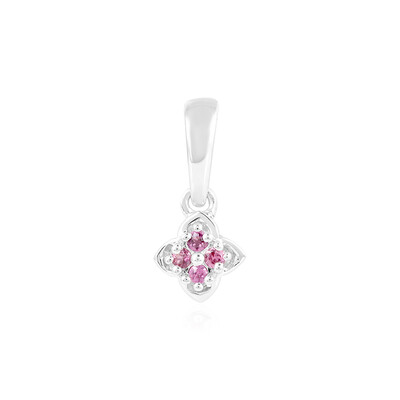 Ciondolo in argento con Rodolite