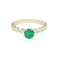 Anello in oro con Smeraldo Zambia (de Melo)