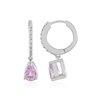 Orecchini in argento con Kunzite