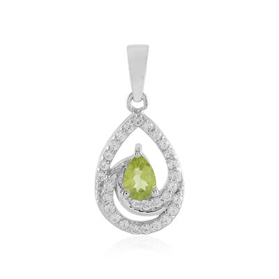 Ciondolo in argento con Peridoto