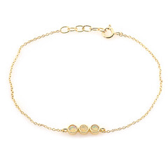 Bracciale in argento con Opale di Welo