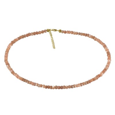 Collana in argento con Pietra di Luna Kangeyam