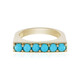 Anello in argento con Turchese Sleeping Beauty