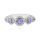 Anello in argento con Tanzanite