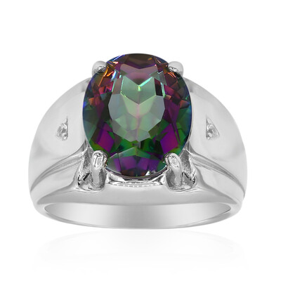 Anello in argento con Quarzo Mistico