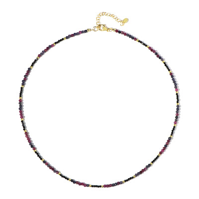 Collana in argento con Ematite Dorata