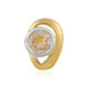 Ciondolo in argento con Quarzo Rutilato (MONOSONO COLLECTION)