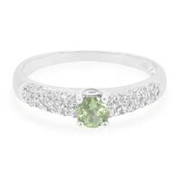 Anello in argento con Apatite Russa