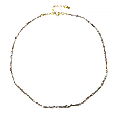 Collana in argento con Diamante Champagne