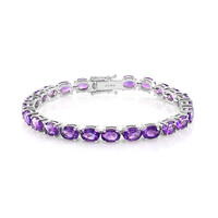 Bracciale in argento con Ametista del Marocco