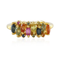 Anello in argento con Zaffiro Giallo