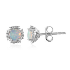 Orecchini in argento con Opale di Welo