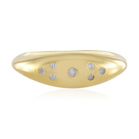 Anello in argento con Diamante I2 (I)