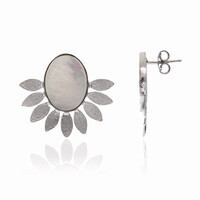 Orecchini in argento con Madreperla (Joias do Paraíso)