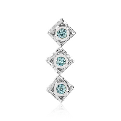 Ciondolo in argento con Zircone Ratanakiri (MONOSONO COLLECTION)
