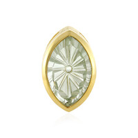 Ciondolo in argento con Ametista Verde