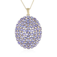 Collana in argento con Tanzanite