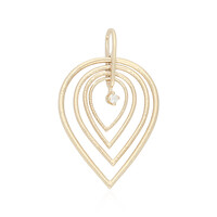 Ciondolo in oro con Diamante PK (H)