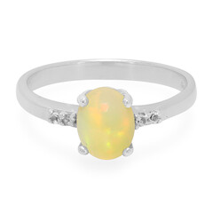 Anello in argento con Opale Indonesiano
