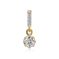 Ciondolo in oro con Diamante IF (D)