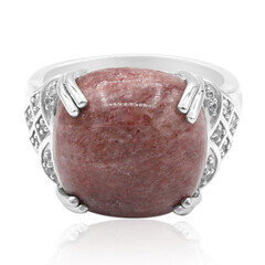 Anello in argento con Thulite