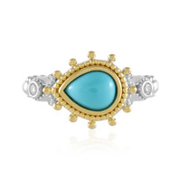 Anello in argento con Turchese Sleeping Beauty (Dallas Prince Designs)