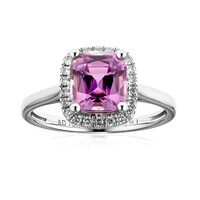 Anello in oro con Diasporo Rosa (AMAYANI)