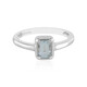 Anello in argento con Acquamarina Brasiliana