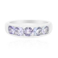 Anello in argento con Tanzanite (non riscaldata)
