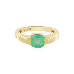 Anello in argento con Smeraldo Russo