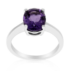 Anello in argento con Ametista
