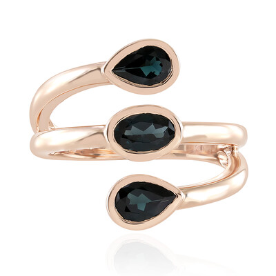 Anello in oro con Indicolite (KM by Juwelo)