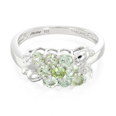 Anello in argento con Tormalina Paraíba