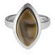 Anello in argento con Pietra Focaia (dagen)