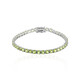 Bracciale in argento con Peridoto della Birmania