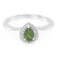 Anello in argento con Apatite Russa
