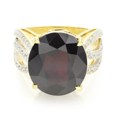 Anello in oro con Spessartina (AMAYANI)