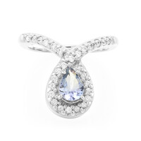 Anello in argento con Tanzanite Fancy