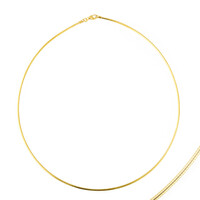 Collana placcata in oro giallo