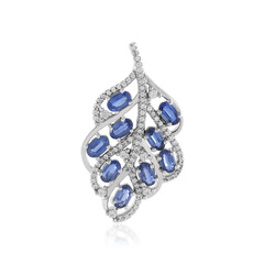 Ciondolo in argento con Cianite del Nepal
